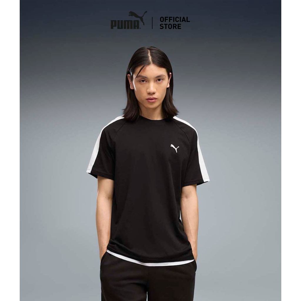 PUMA تيشيرت رجالي T7 — أسود