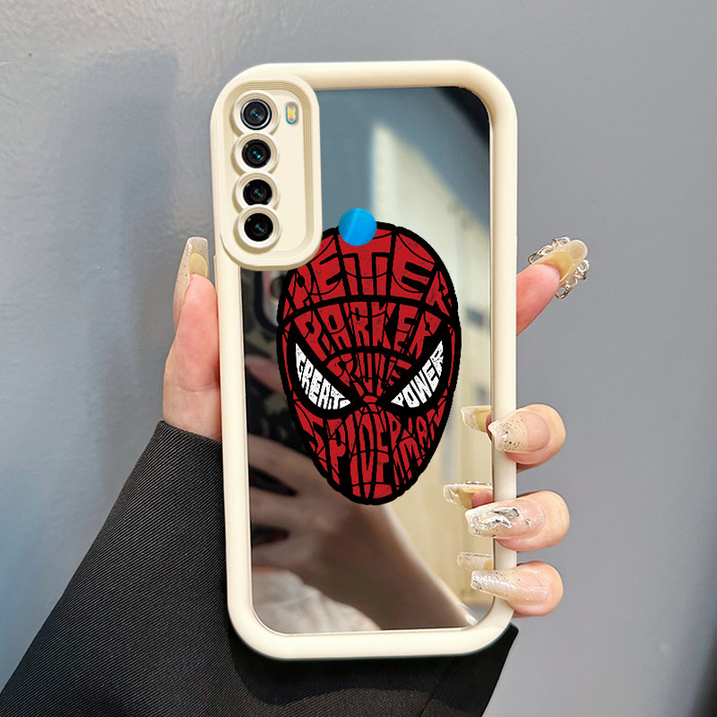 MERAH Xiaomi Redmi Note 8 Redmi Note 8T Redmi Note 8 Pro Case HP Softcase Silicone Design Red Black 