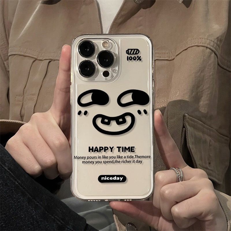 น่ารัก Happy Time ล่าสุดปลอก Redmi 15 A5 14C 13C 13 15C หมายเหตุ 14 4G 5G Pro Plus 10C 12C 9T 8 9 10