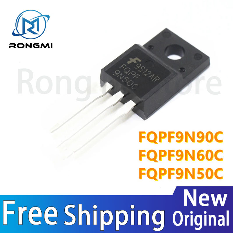 10 ชิ้น/ล็อตใหม่ 9N50C FQPF9N50C FQPF9N90C FQPF9N60C MOSFET TO-220F ชิป IC ในสต็อกขายส่ง
