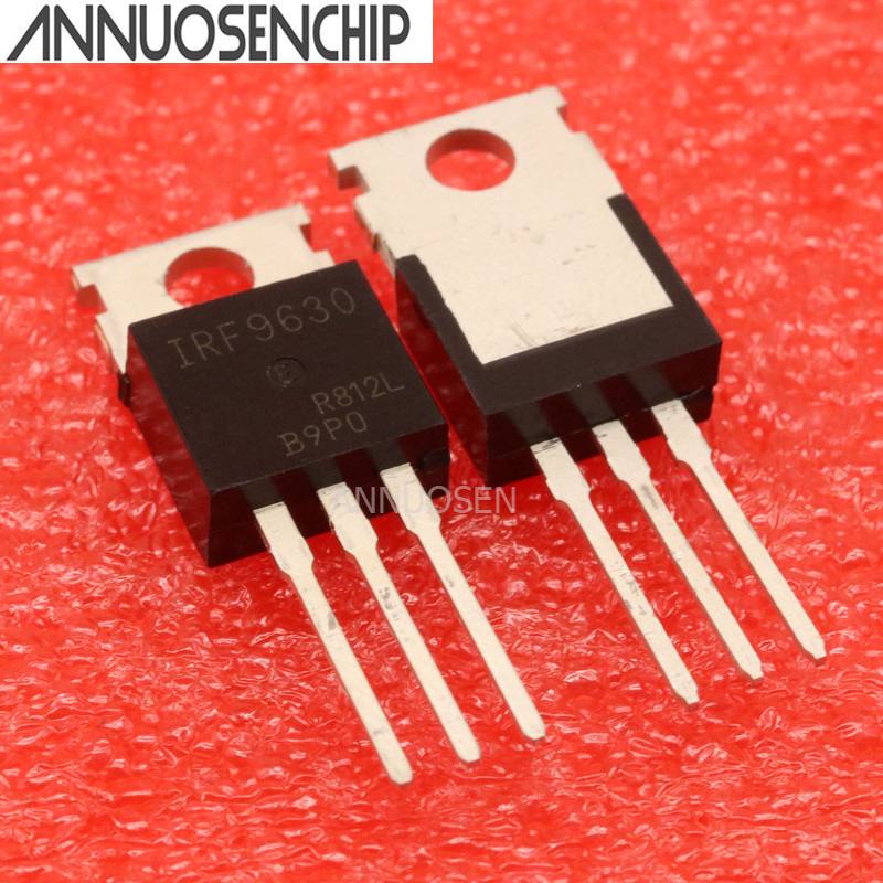 10 ชิ้น/ล็อตใหม่ IRF9630PBF IRF9630 IRF9630N field-effect tube MOSFET P 200V/6.5A TO-220