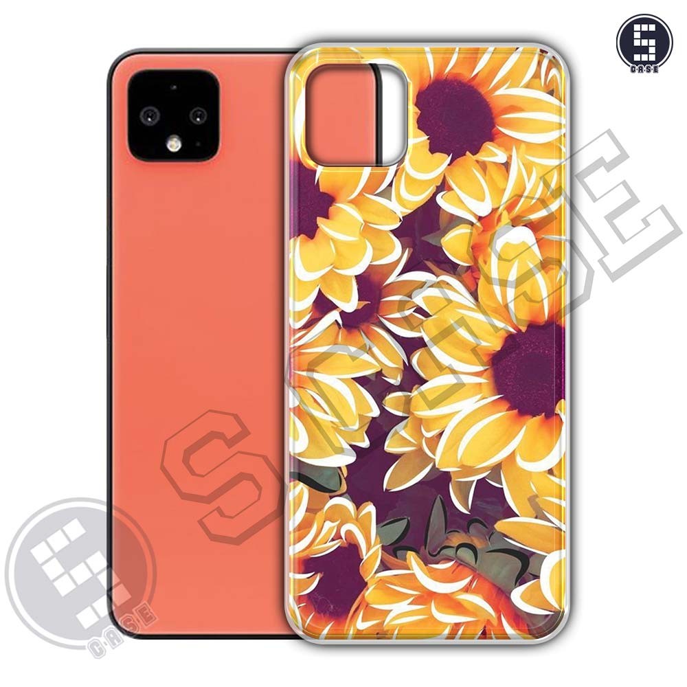 เคสสําหรับ Google Pixel 4 XL, Pixel 4 หลายรุ่น SLC09 Flower Art