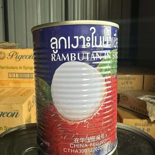ผลไม้กระป๋องเงาะกระป๋องตราจิงโจ้ชุด12กป.