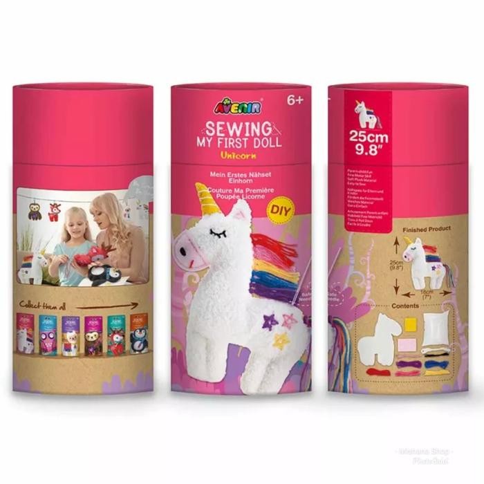 Ffy3- Avenir เย็บตุ๊กตายูนิคอร์นตุ๊กตาของเล่นเย็บผ้าสร้างสรรค์สําหรับเด็ก