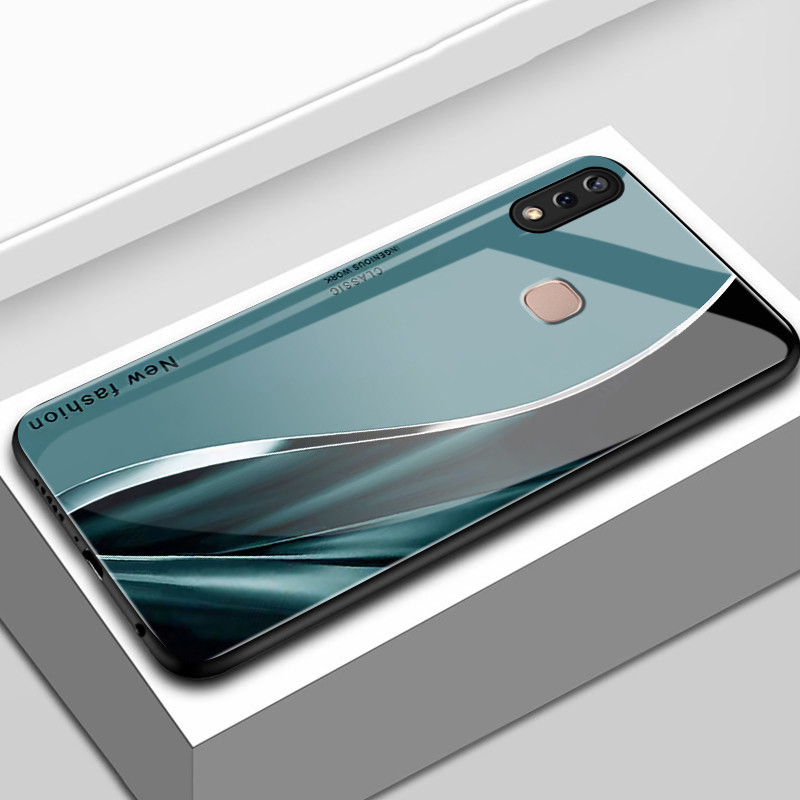 เคสสำหรับ VIVO Y85 Y85A V9 V9 Pro V9 Youth Z1 Z1i Z3x เคสโทรศัพท์เส้นเปลือกแก้วกันกระแทก