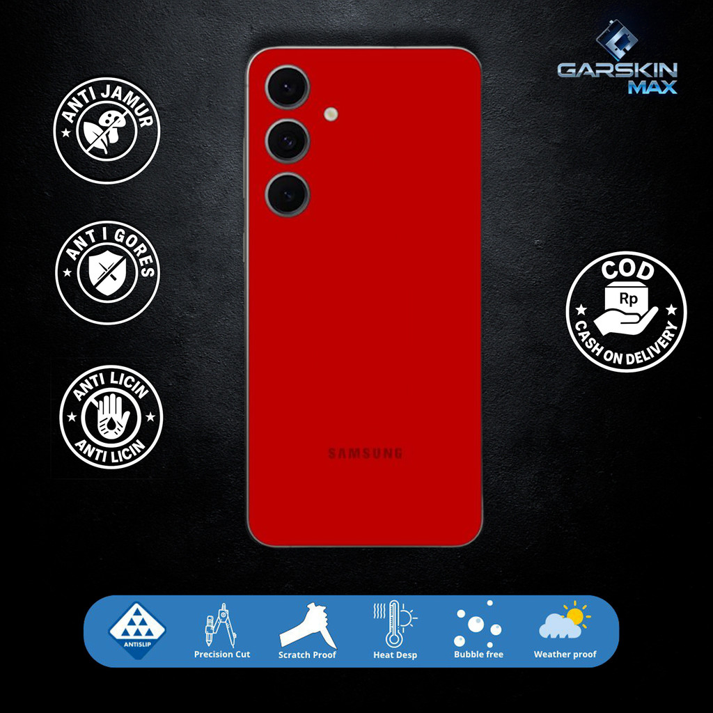 Garskin Skin Samsung S24 FE 5G basic Fullbody / Backonly | กันรอย | สามารถนํากลับมาใช้ใหม่ได้ | รหัส