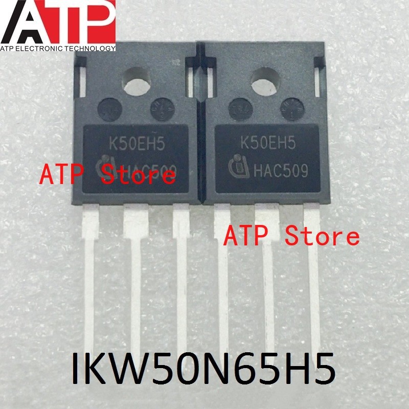 10 ชิ้น/ล็อต 100% ใหม่นําเข้า Original K50EH5 IKW50N65H5 K50EES5 IKW50N65ES5 TO-247 IGBT ทรานซิสเตอร