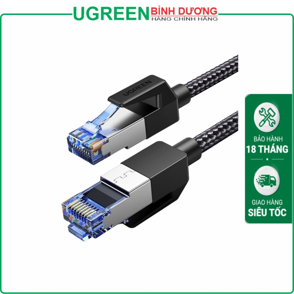 Ugreen 80433 พรีเมี่ยม 5M สายเคเบิลเครือข่าย Cat8 สําเร็จรูป