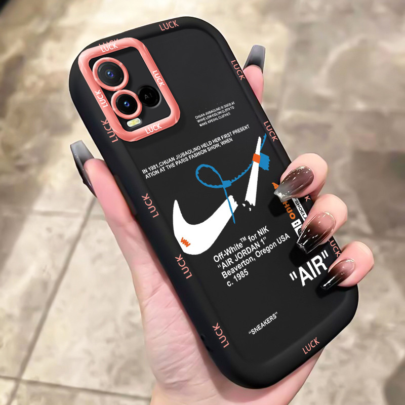 เคสสำหรับ VIVO Y21 Y21s Y21t Y21a Y21G Y33s Y33t เคสโทรศัพท์แบรนด์อินเทรนด์ซิลิโคนกันกระแทก - รูปที่ 7