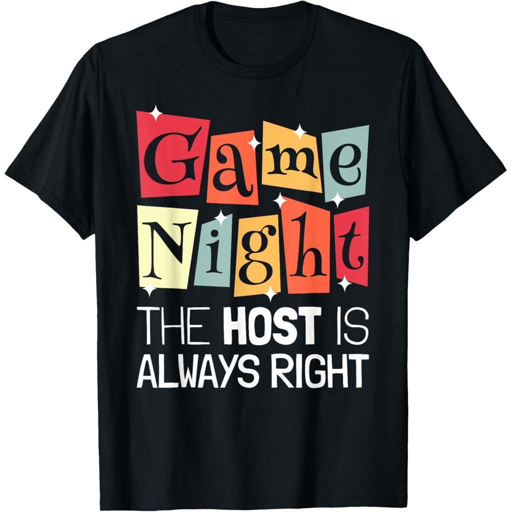 2025 Gildan Game Night Host I The Host ขวาเสมอ I Game Night xs-3xl