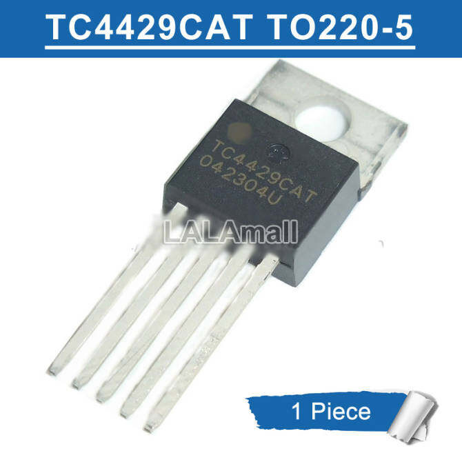 1 ชิ้น TC4429CAT TO220-5 TC4429 TO-220 TO-220-5 ใหม่เดิม