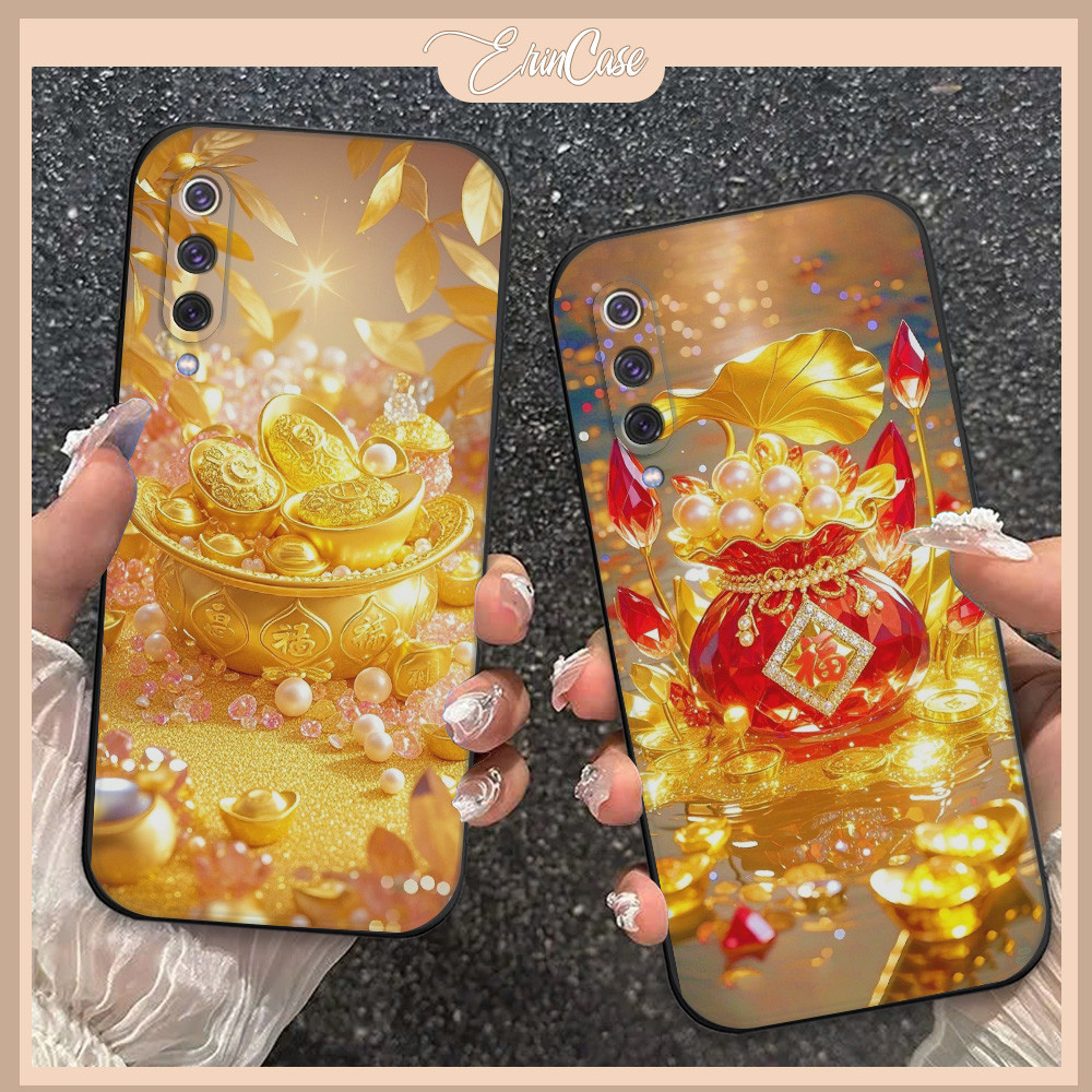 เคส Xiaomi Mi9 / Mi 9 SE ลายกระเป๋านําโชค โชคลาภ