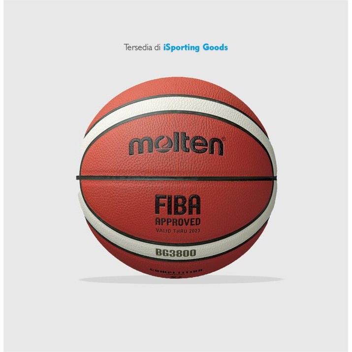 Fb17- ลูกบาสเก็ตบอล Molten Bg3800 ดั้งเดิมนําเข้าอย่างเป็นทางการ