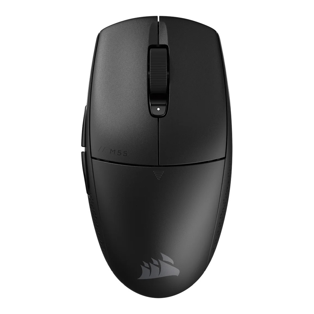 WIRELESS MOUSE (เมาส์ไร้สาย) CORSAIR M55 WIRELESS (BLACK) (CH-931F000-AP) ---