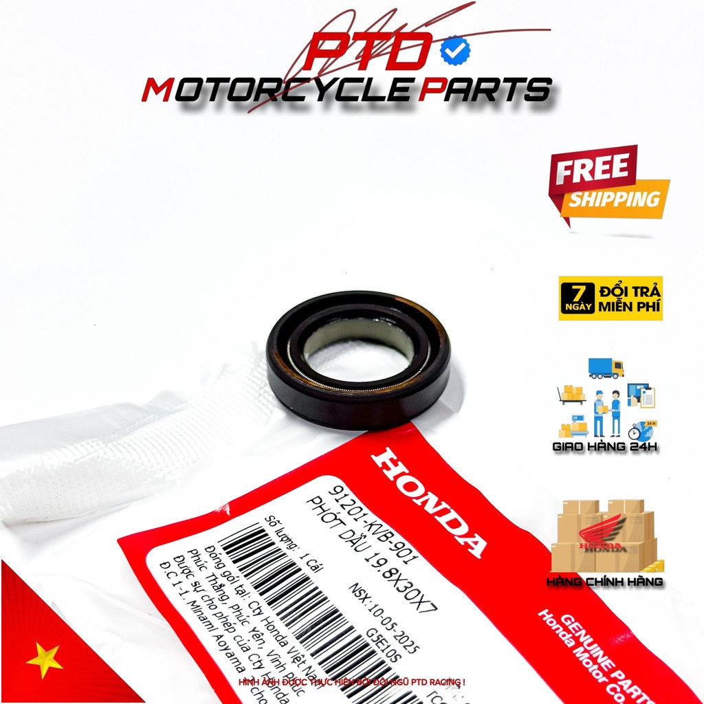 HONDA Air Blade 110 ซีลน้ํามัน / คลิกขนาด 19.H128_91201KVB901
