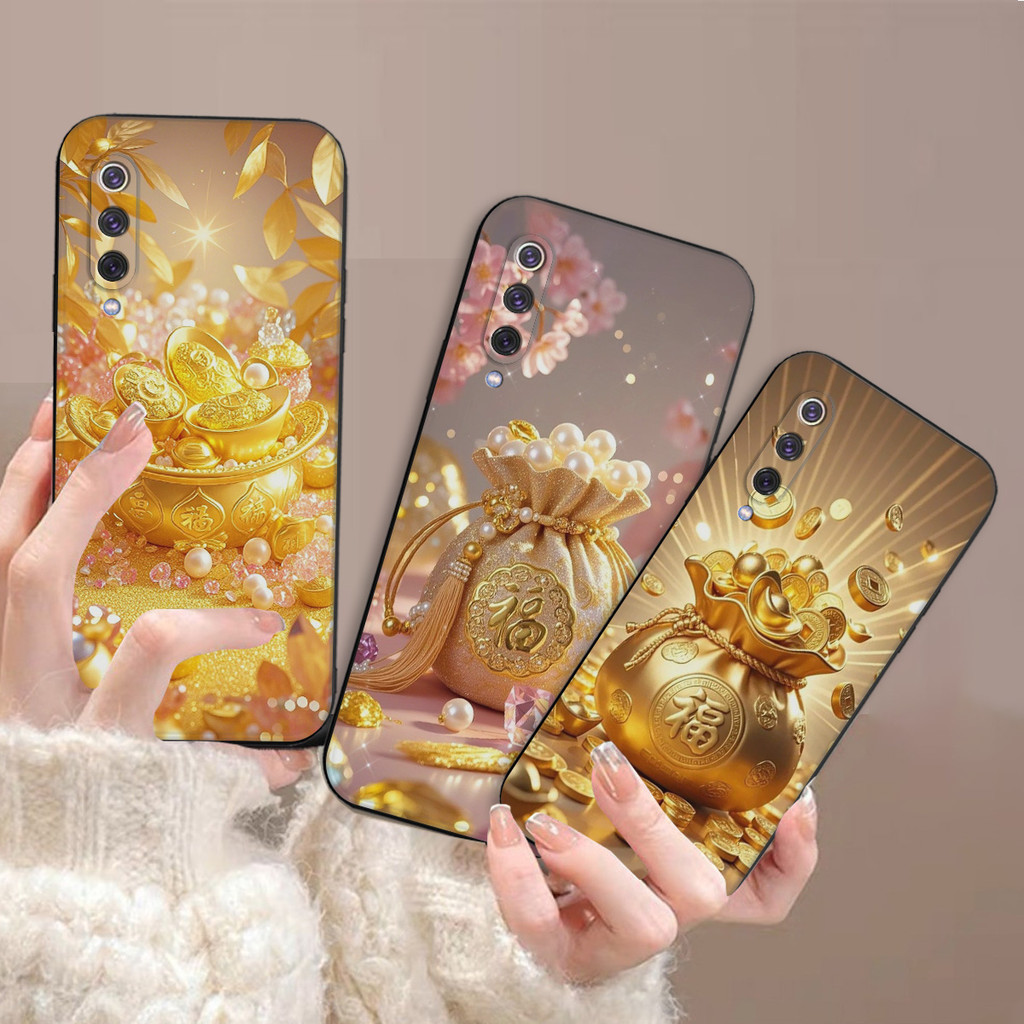 เคส Xiaomi Mi9 / Mi 9 SE พิมพ์ลายกระเป๋านําโชค นําโชคลาภ