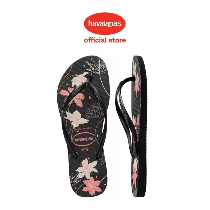 Choice - [Online Exclusive] Havaianas 7759 Slim Organic Black/Dark Ash/Light Rose - รองเท้าแตะ