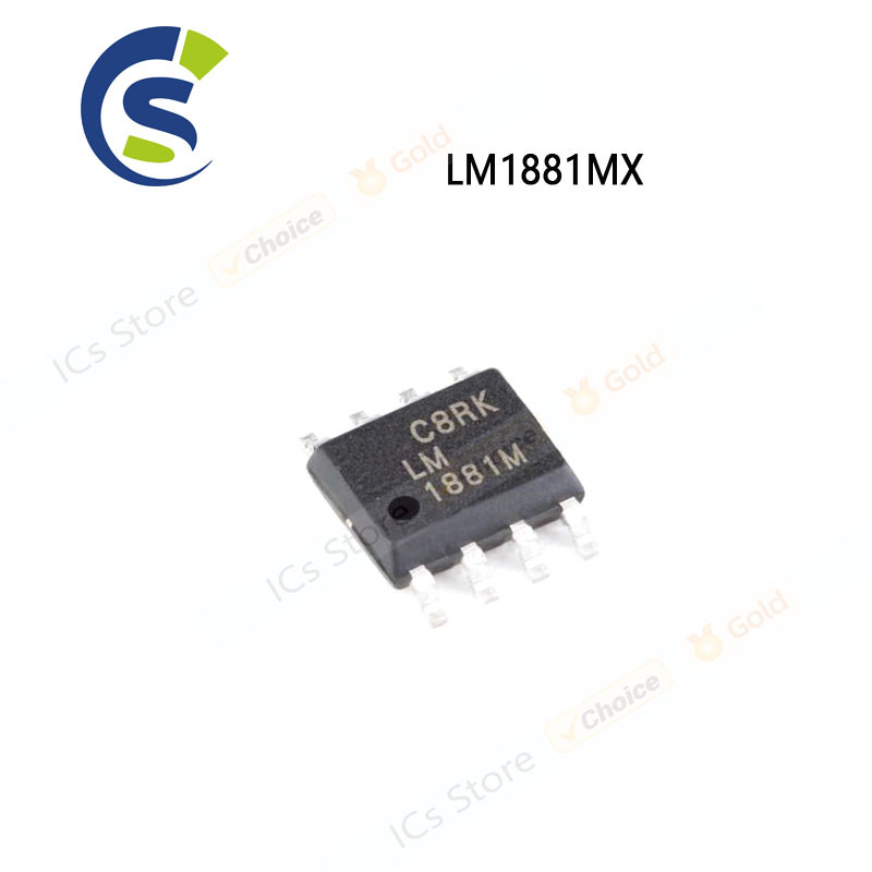 10PCS ใหม่และต้นฉบับ LM1881M LM1881 1881M 1881MX sop-8 ชิปเซ็ต LM1881MX