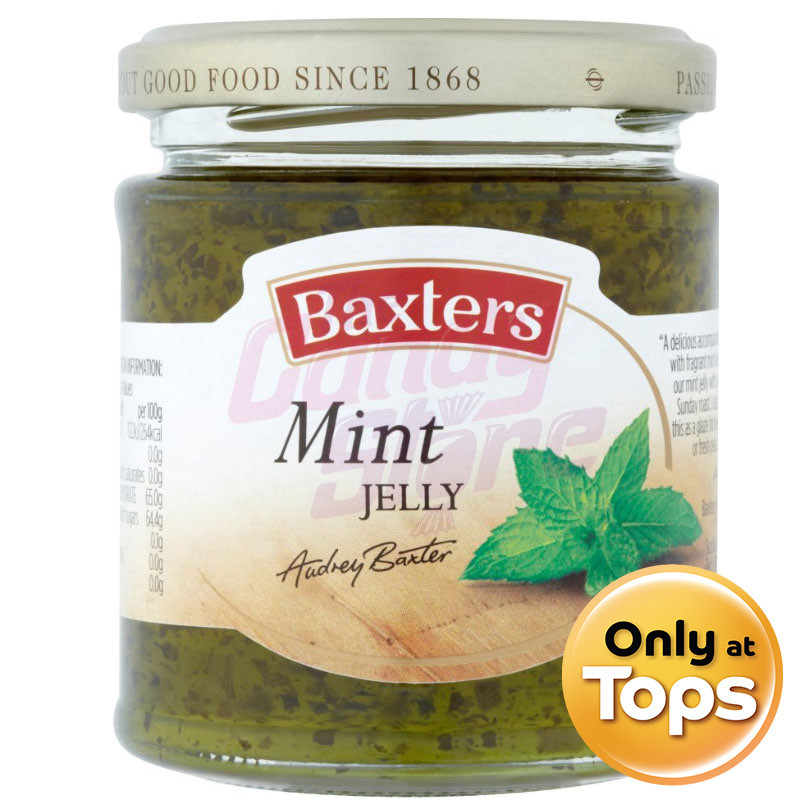 BAXTERS แบกซ์เตอร์ซอสรสมิ้นท์สำหรับจิ้มเนื้อสัตว์ 210กรัม [5012427334304]