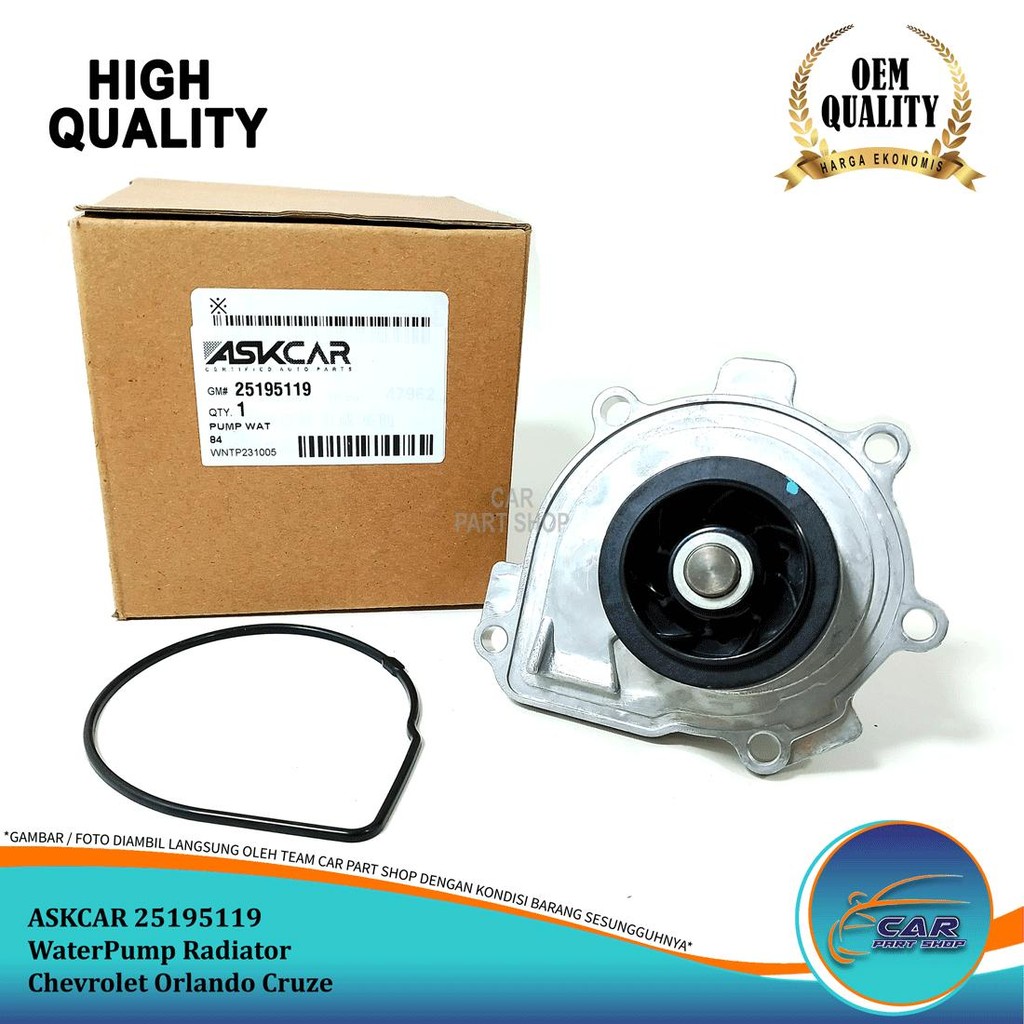 ปั๊มน้ํา Chevrolet Cruze Orlando