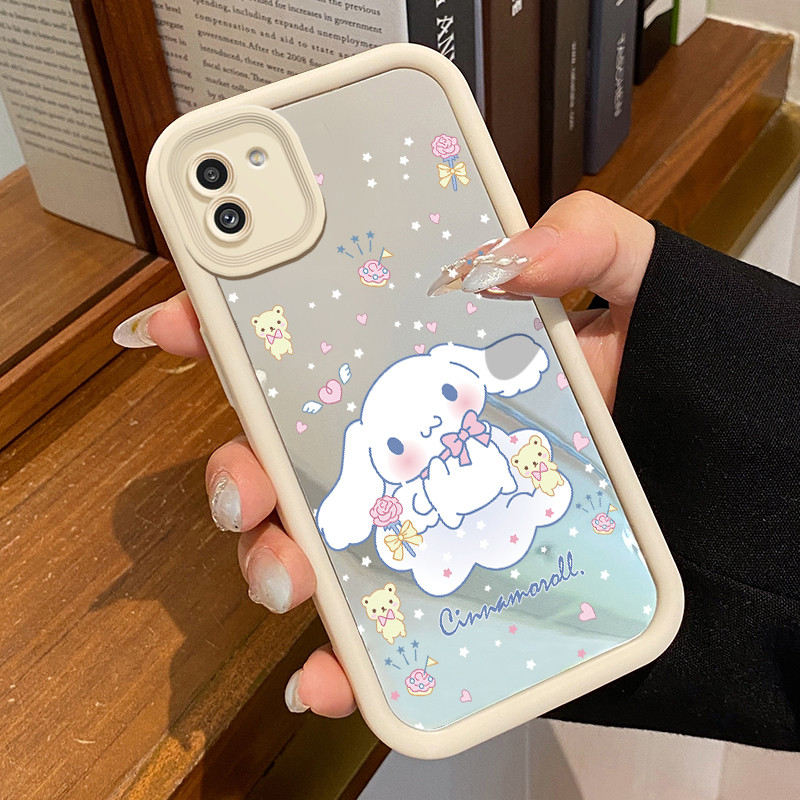 Samsung Galaxy A03 Core A02 M02 เคสลูกสุนัขน่ารักเคสซิลิโคนรูปแบบป้องกัน Cesing Jingmian Mobile Kesi