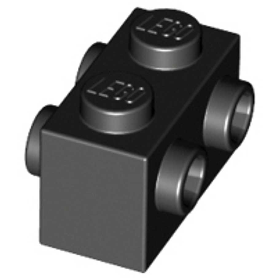 Brick2cube Part - Brick, Modified 1 x 2 with Studs on 2 Sides - 52107