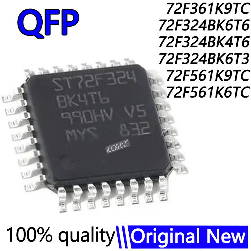 100% ใหม่ ST72F361K9TC QFP ST72F324BK6T6 ST72F324BK4T6 ST72F324BK6T3 ST72F561K9TC ST72F561K6TCในสต็อ