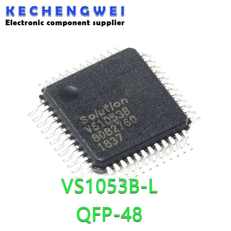 5PCS VS1053 VS1053B VS1053B-L QFP-48 Player & Recorder CODEC Chip 100% ใหม่การประกันคุณภาพ
