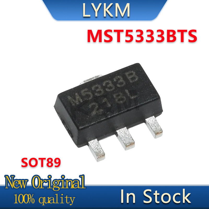 (20 ชิ้น) ใหม่ Original MST5333BTS M5350B SOT-89 LDO Linear Regulator ในสต็อก