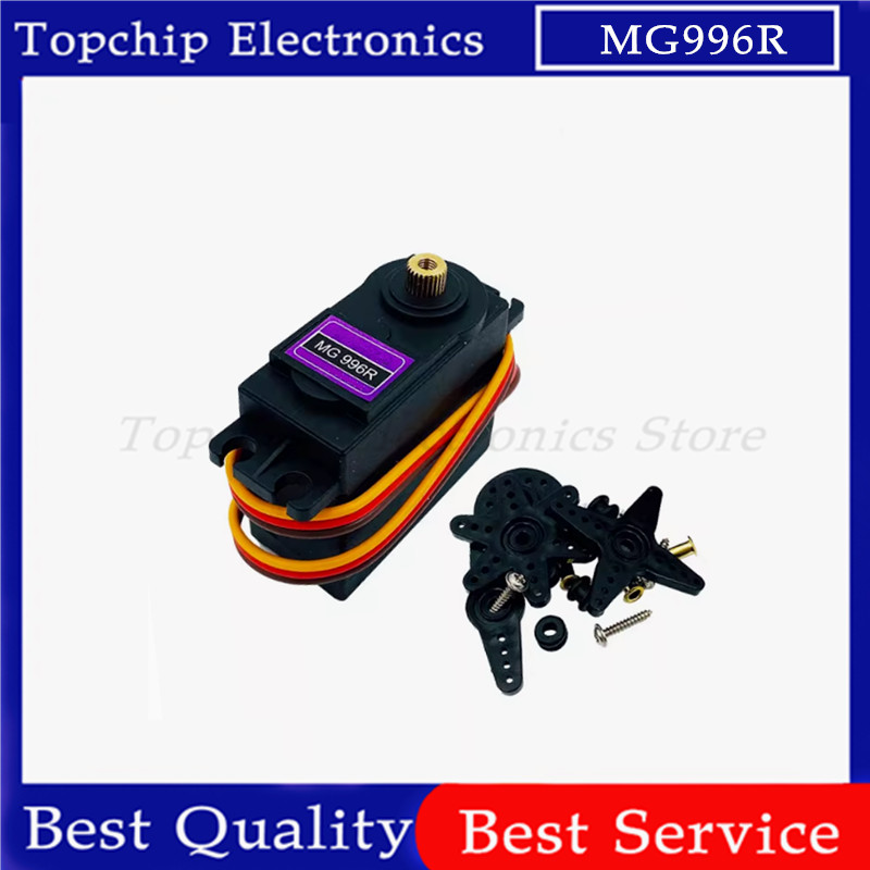 MG996R MG996 เกียร์โลหะ RC Servo รถ RC ความเร็วสูงและแรงบิด
