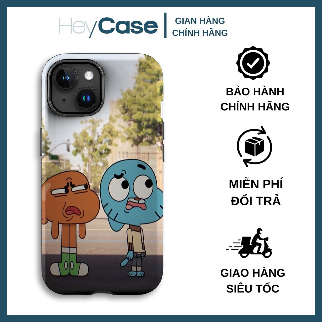 Gumball และ Darwin The Amazing World of Gumball meme เคสโทรศัพท์, ฝาครอบพลาสติก TPU กันกระแทก