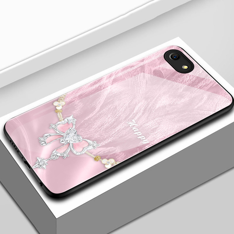 เคสสำหรับ OPPO A83 2018 A1 2018 เคสโทรศัพท์กุทัณฑ์เปลือกแก้วกันกระแทก