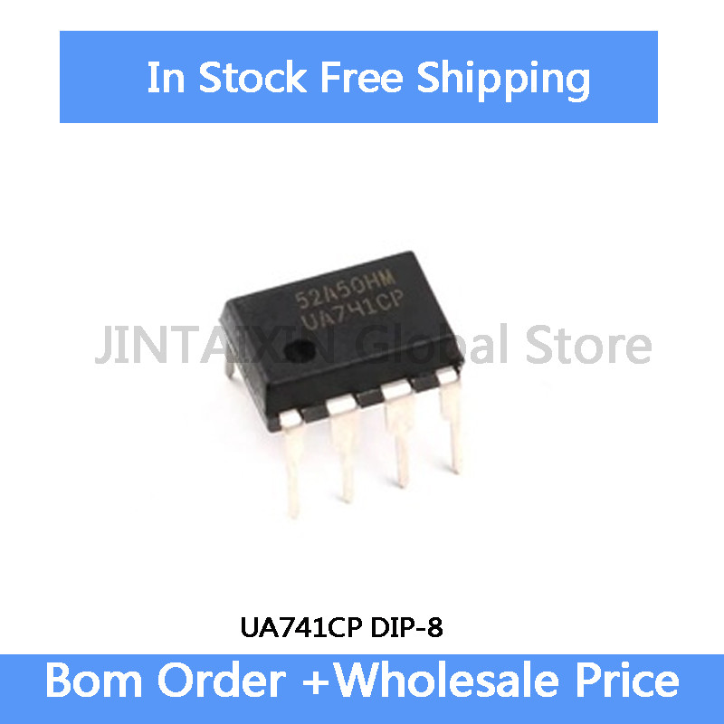 50-100 ชิ้น UA741 UA741CP IC DIP-8 IC ในสต็อกขายส่ง