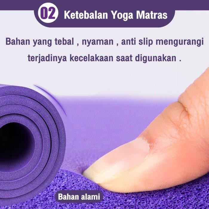 เสื่อโยคะ Bg Sport - สีชมพู