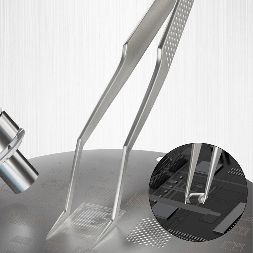 SUNYLF HOTfor Aax-17 แหนบตําแหน่งดีบุกสําหรับหนีบลวดดีบุกที่แม่นยํา, กันลื่น