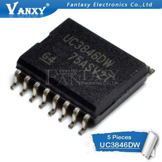 5 ชิ้น UC3846DW SOP16 UC3846 SOP-16 UC3846DWTR IC เดิม novo