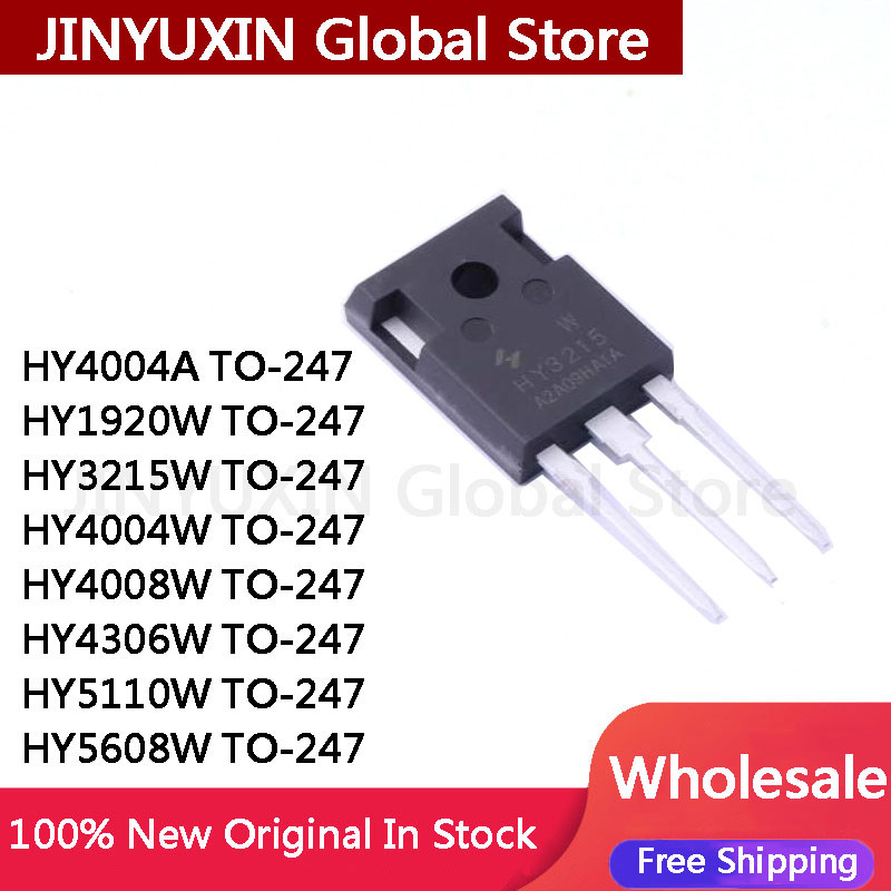 5 ชิ้น HY3215 HY3215W HY4004A HY1920W HY4004W HY4008W HY4306W HY5110W HY5608W TO-247 IC ในสต็อก