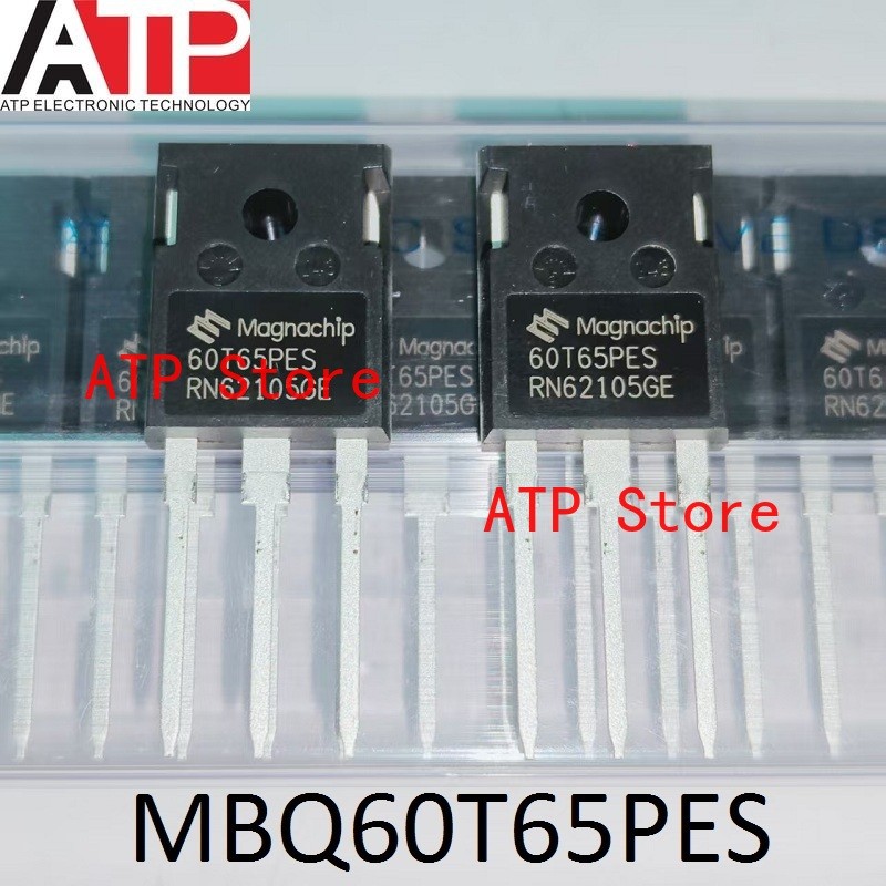 10 ชิ้น/ล็อต 100% ใหม่นําเข้าเดิม 60T65 60T65PES MBQ60T65PES TO-247 MBQ60T65PESTH IGBT ทรานซิสเตอร์ 