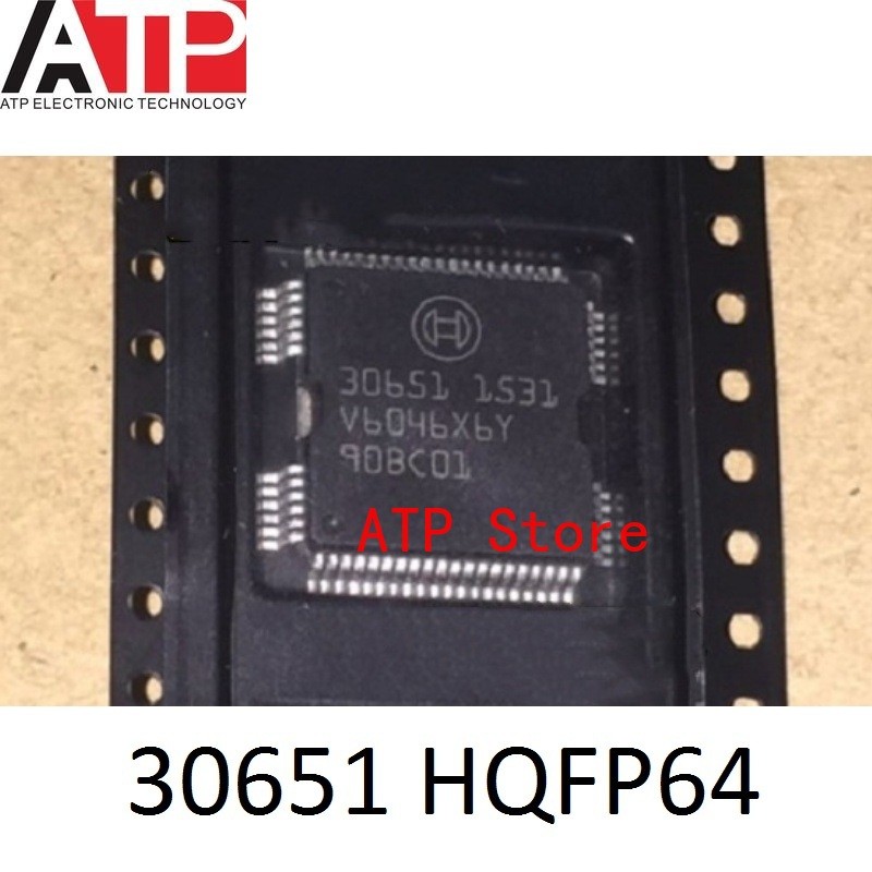 5 ชิ้น/ล็อตใหม่ 30651 30536 HQFP64 ยานยนต์การใช้ฉีดไดร์เวอร์ชิป IC สําหรับ ECU คอมพิวเตอร์ Board