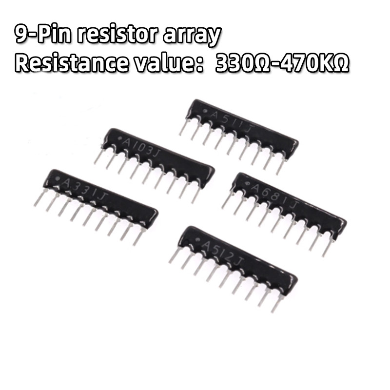 10PCS 9-pin 9P excusion 1K 10K 2K 4.7K A103J A102J A472J A202J A222J A302J A512J A203J A303J A333J A