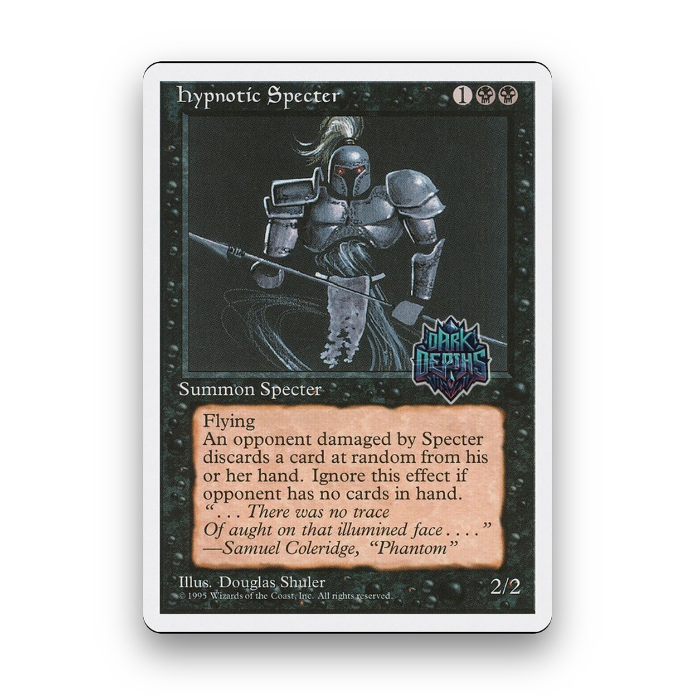 [MTG] Hypnotic Specter (#142) [4ED] [BLACK] [UNCOM] | Magic the Gathering