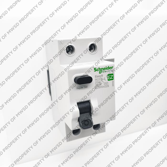 SCHNEIDER RCCB ECONOMIC EASY9 2P 25A 30MA EZ9R04225