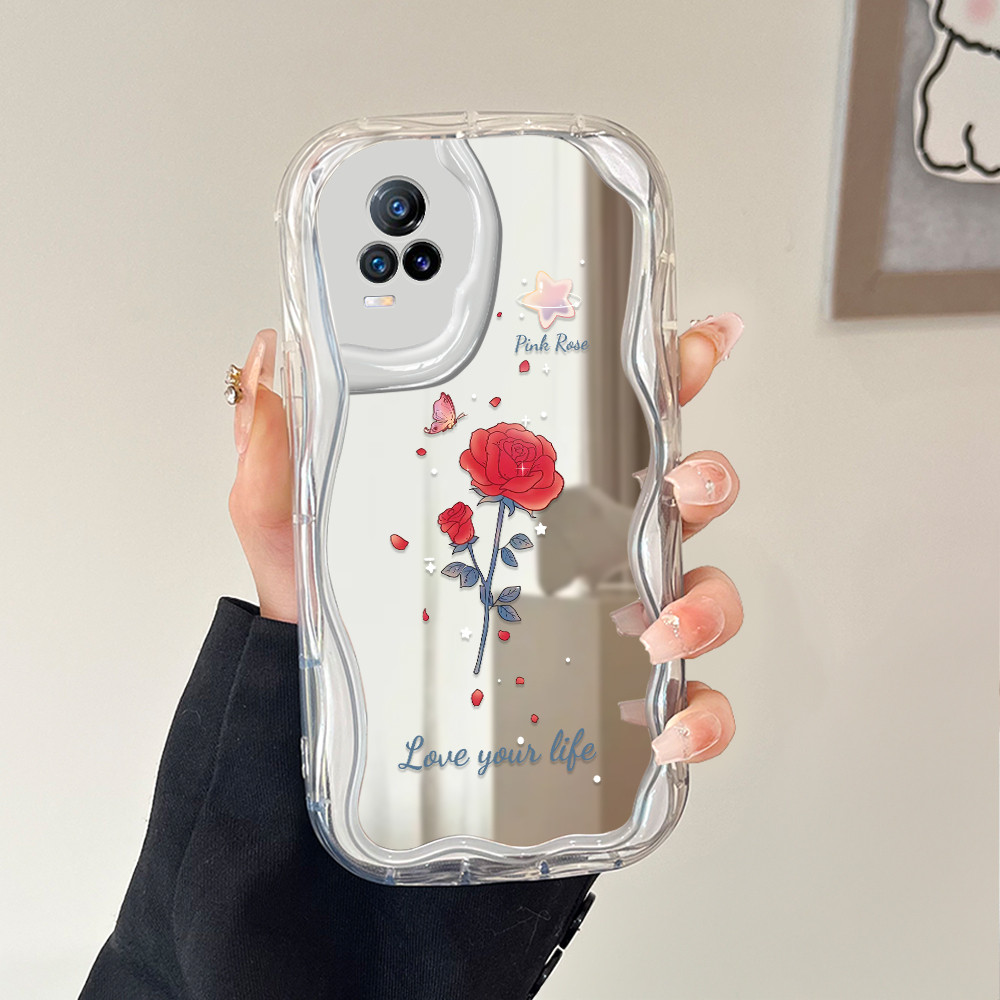 VIVO V21E V21 Y73 2021 4G สําหรับ Sofcase โทรศัพท์ Cassing กรณี HP ปลอก Soft Kesing C6 5216 JZ 33