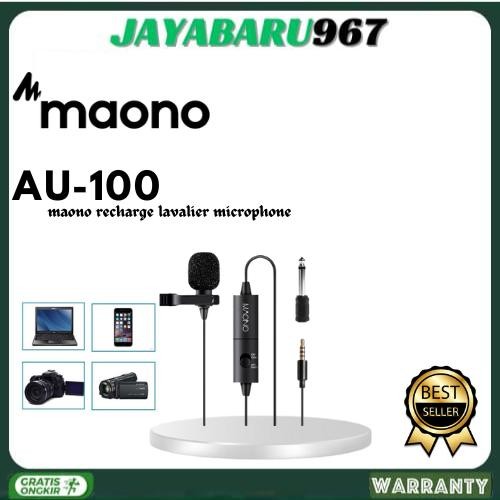 Mic Maono Au-100 & Maono Au-200 ไมโครโฟนแบบหนีบเสื้อไมโครโฟน Podcast Studio