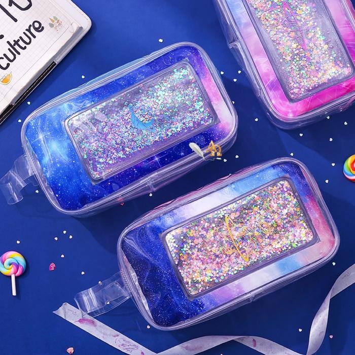 Unique Pencil Case / Galaxy Motif Edition Pencil Case (มีไฟ)