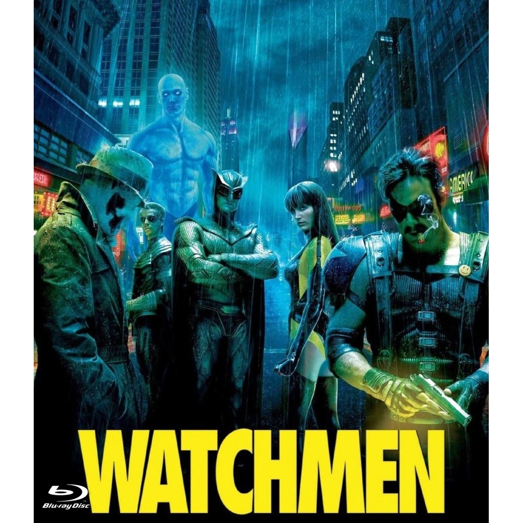 Watchmen (2009) บลูเรย์ Blu-ray ⭐7.3/10 Malin Åkerman