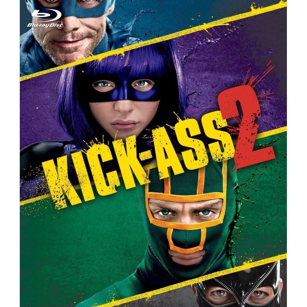 Kick-Ass 2 (2013) บลูเรย์ Blu-ray ⭐6.4/10 Aaron Taylor-Johnson