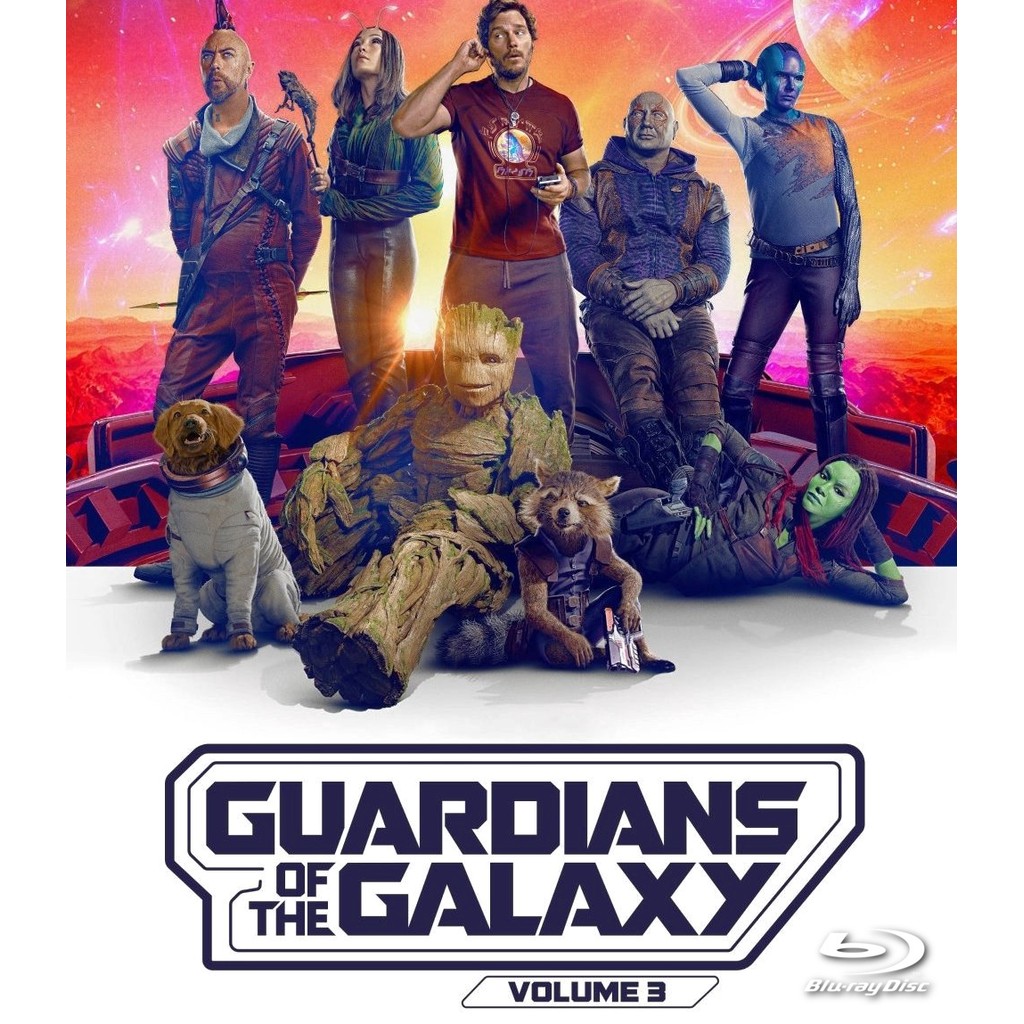 Guardians of the Galaxy Vol. 3 (2023) บลูเรย์ Blu-ray ⭐7.9/10 Chris Pratt