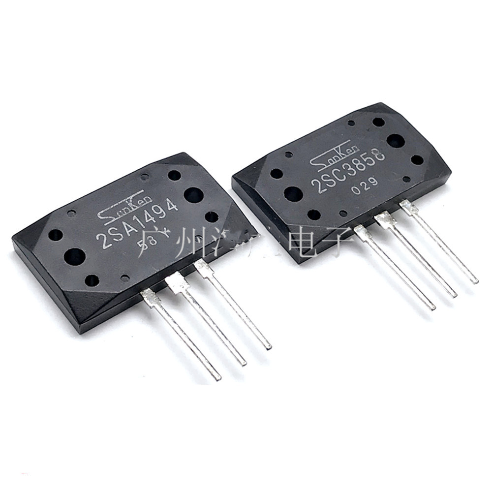 2PCS ใหม่เครื่องขยายเสียงหลอด 2SA1494 2SC3858 A1494 C3858 หลอดคู่กําลังสูง