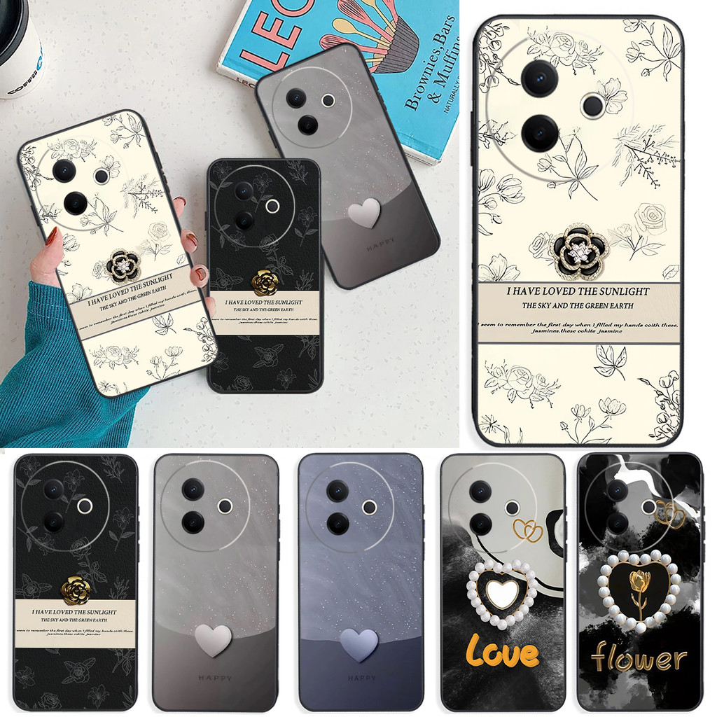 เคส Vivo Y39 5G / Y300 5G พร้อมหัวใจ บุคลิกภาพ และสไตล์น่ารัก ราคาถูก